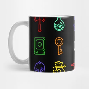 Rollplay Guild: Adventure Icons (Color) Mug